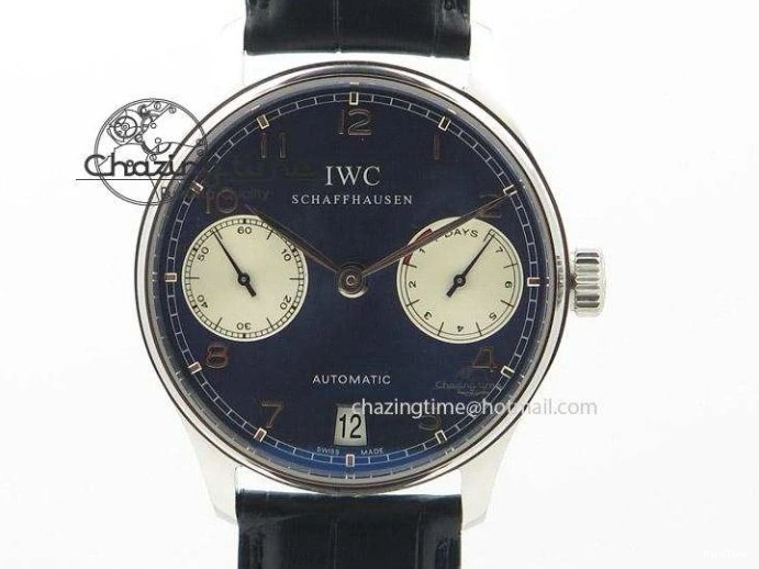 MIROTIME 0301 Portuguese Real PR IW500112 ZF 1:1 Laureus Edition On Black Leather Strap A Flexible 7369